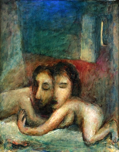 Dans 6 (The Lovers) by Garry Shead, 1997